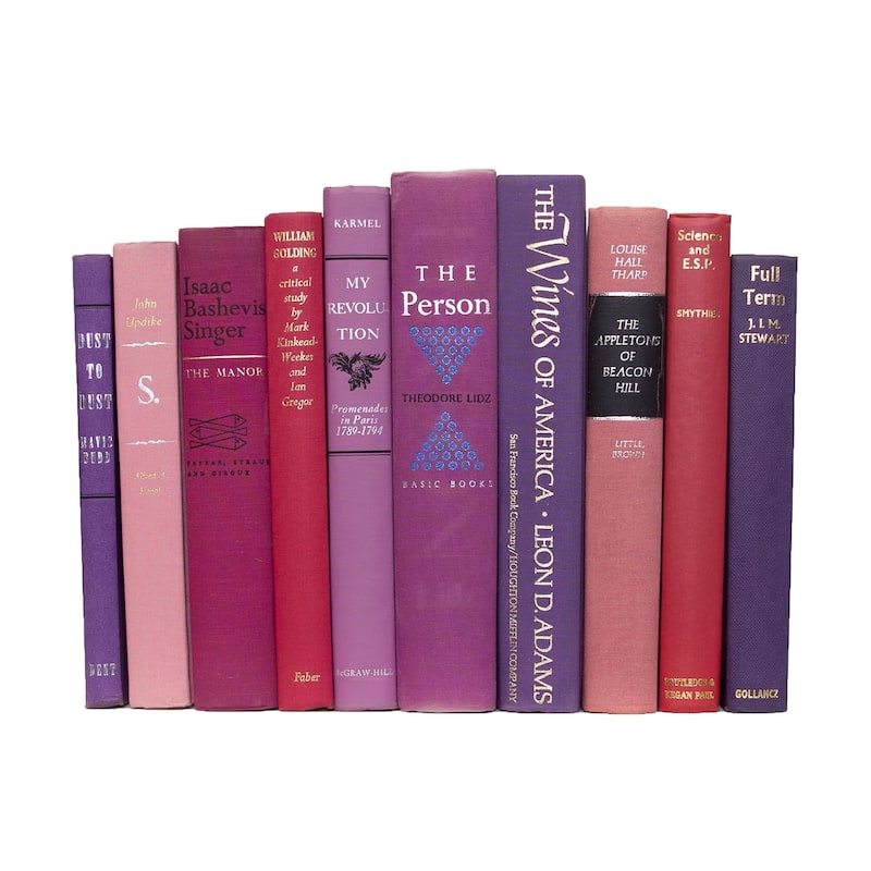 Books Purple Decorative Accessories: Vintage Berry ColorPak
