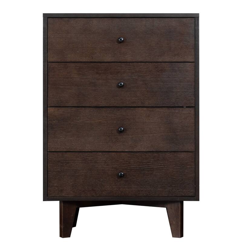 Wooden Dresser/Storge Cabinet with Retro Birch round handle
