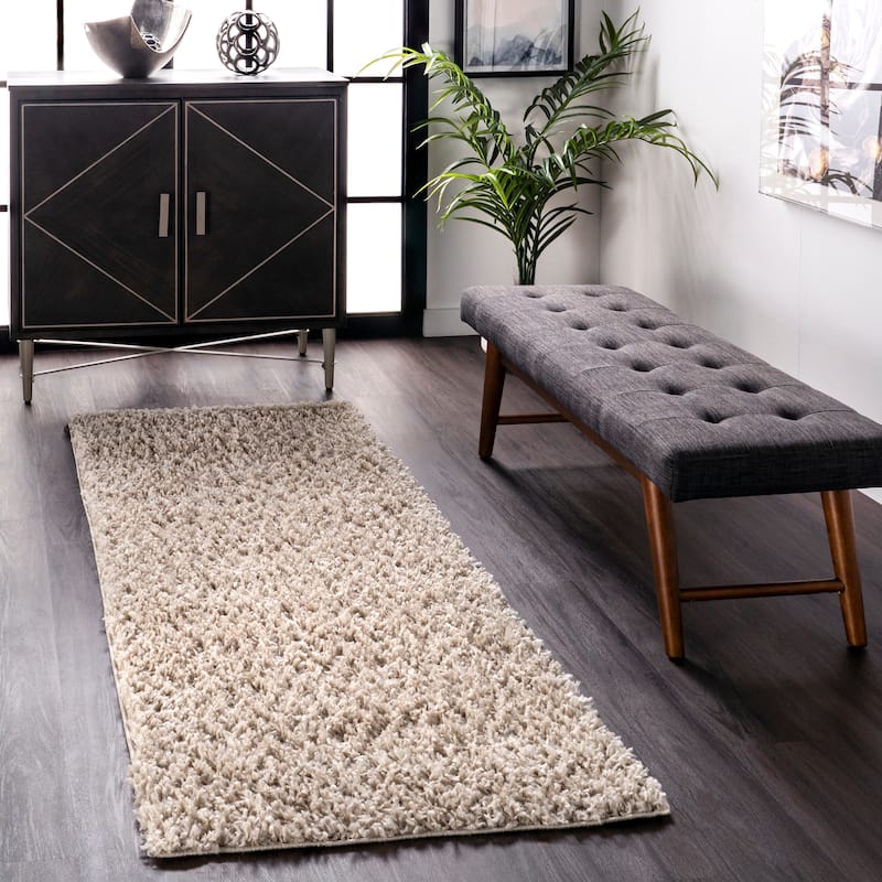 Nuloom Kara Solid Shag Area Rug