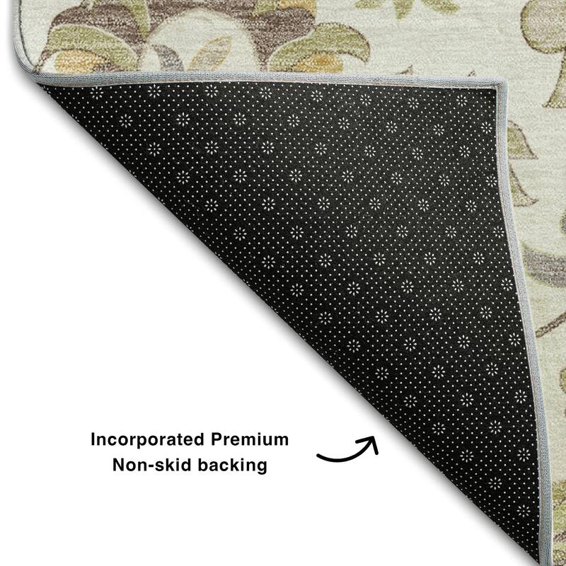 Premium Washable Super Soft Traditional Evie Mayfield Rug