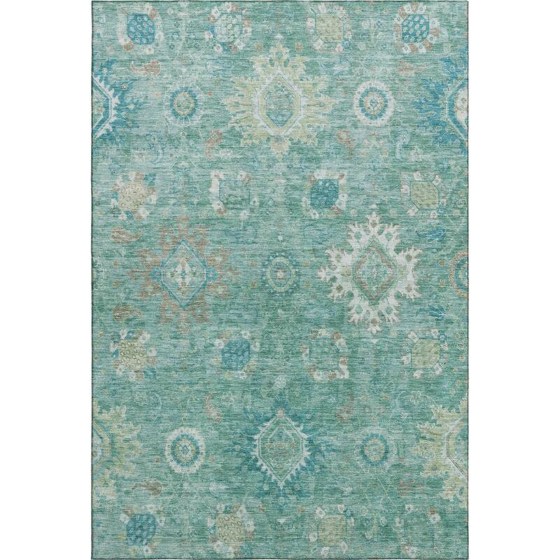 Premium Washable Super Soft Traditional Kashan Mayfield Rug