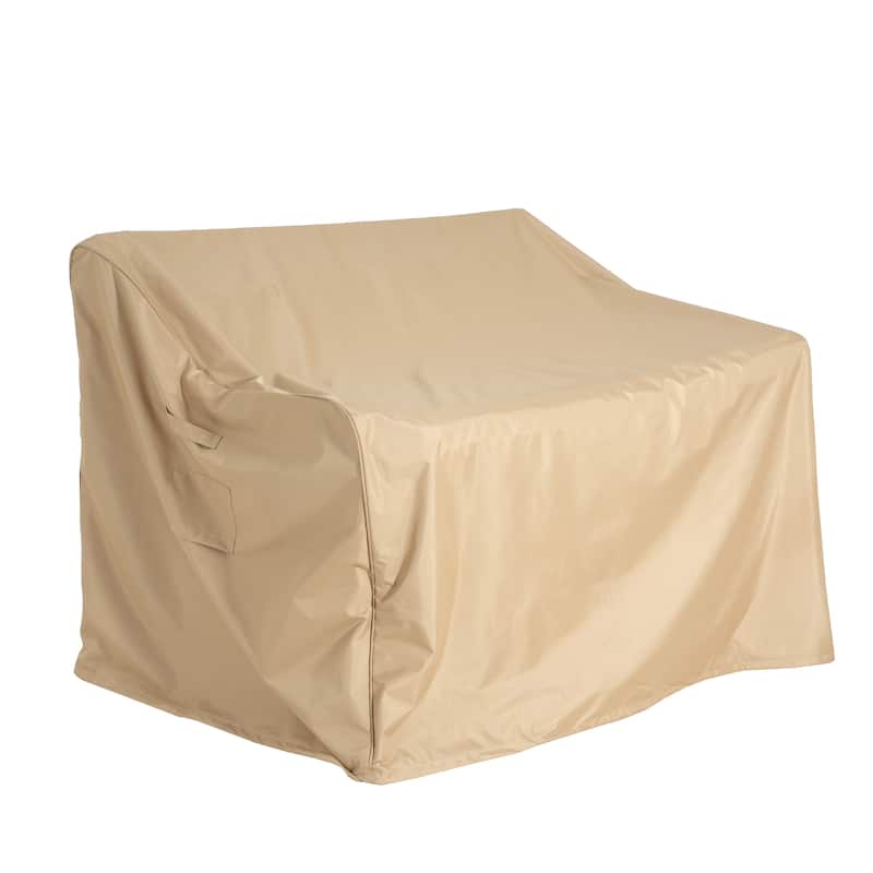 Christopher Knight Home - Shield Heavy-Duty Outdoor Loveseat Sofa Cover with Secure Fit and Breathable Protection