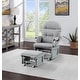 preview thumbnail 9 of 26, Suite Bebe Madison Glider and Ottoman Grey Oyster