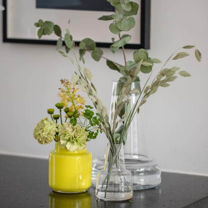 Holmegaard Flora Vase, Small, Clear - 4.7"