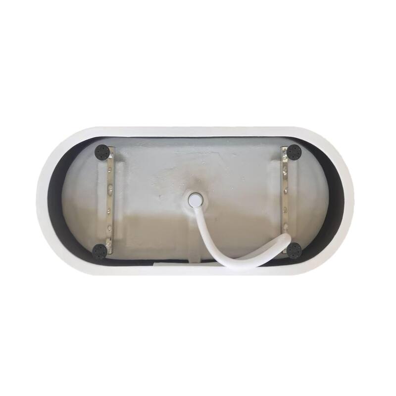 Melisande Bathtub in Glossy White