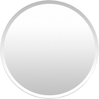 Artistic Weavers Mei Modern Beveled Round Mirror