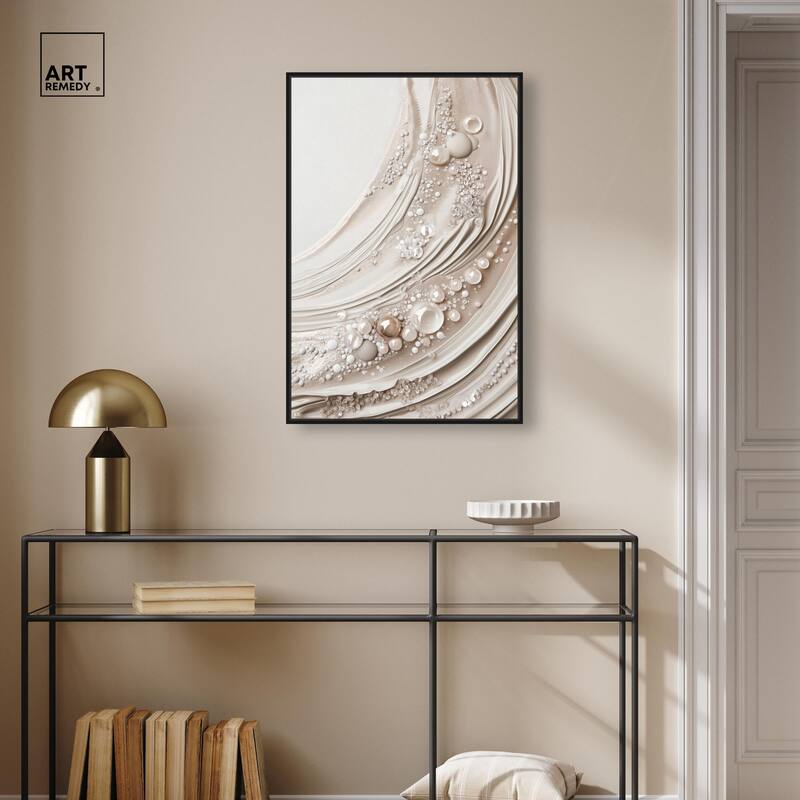Chromatic Concretions II Canvas by Art Remedy