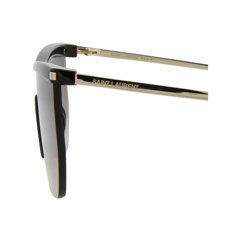 Saint Laurent Shield-Frame Injection Sunglasses