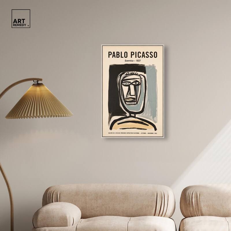 Head of Guernica Canvas by Art Remedy