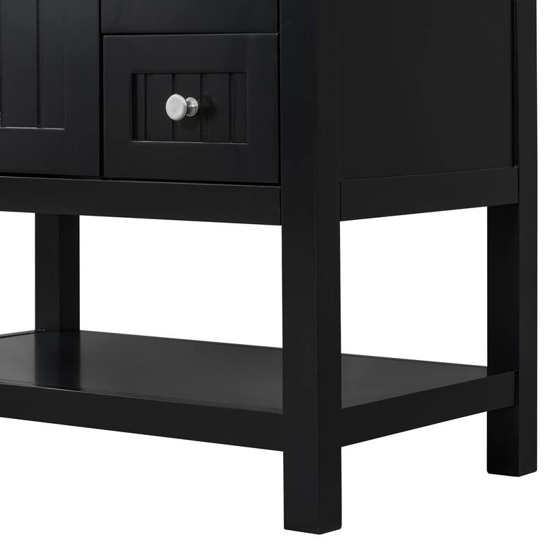 Bathroom Vanity Cabinet with Ceramic Sink