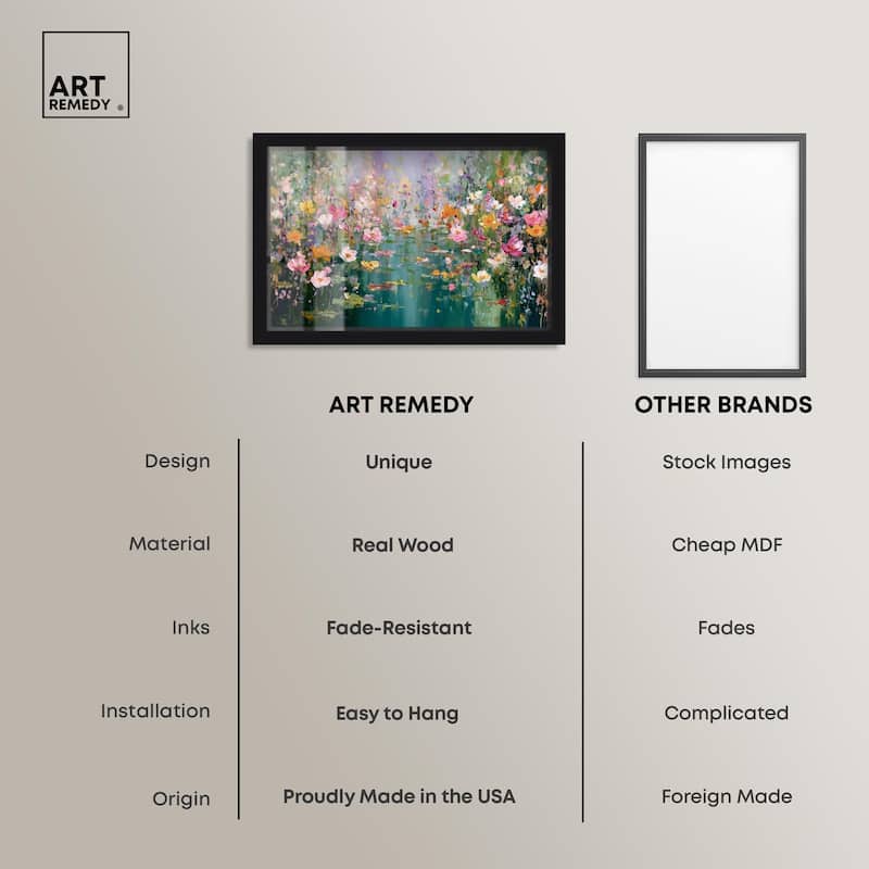 Picturesque Colors Shadowbox by Art Remedy