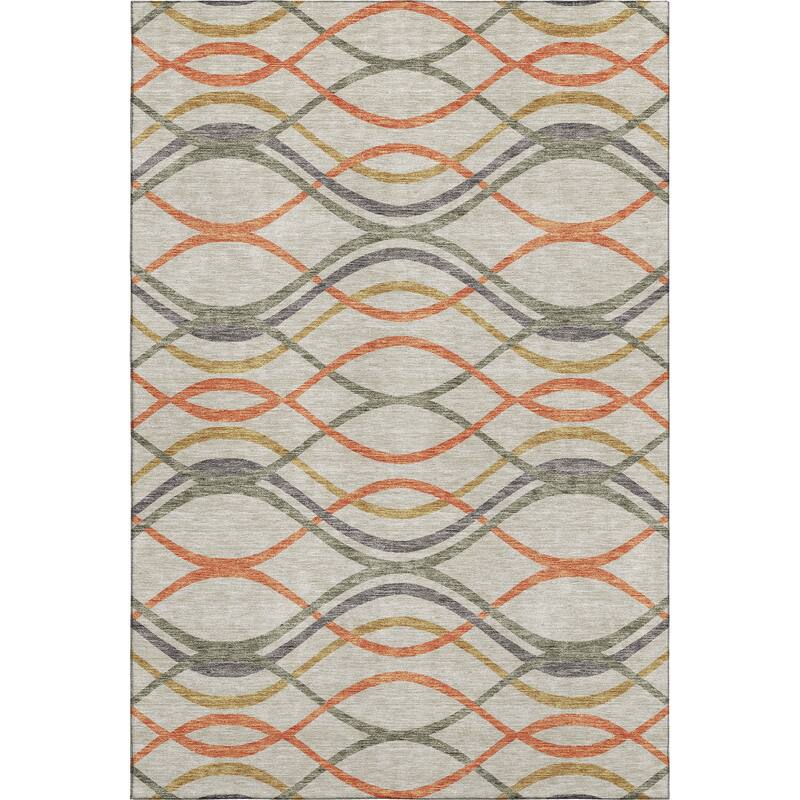 Premium Washable Super Soft Contemporary Dickerson Mayfield Rug