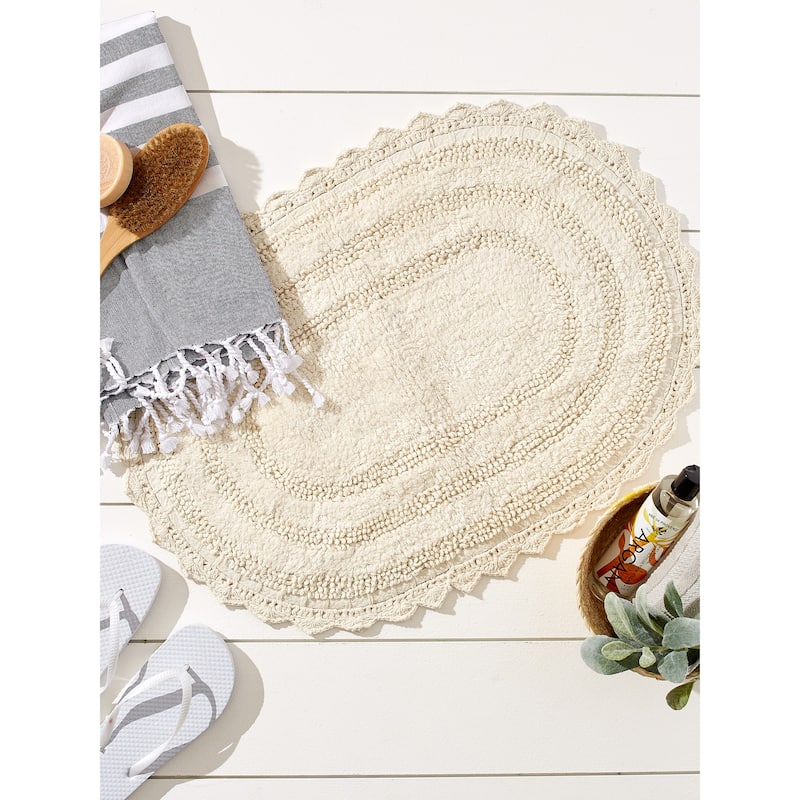 DII Crochet Bath Mat
