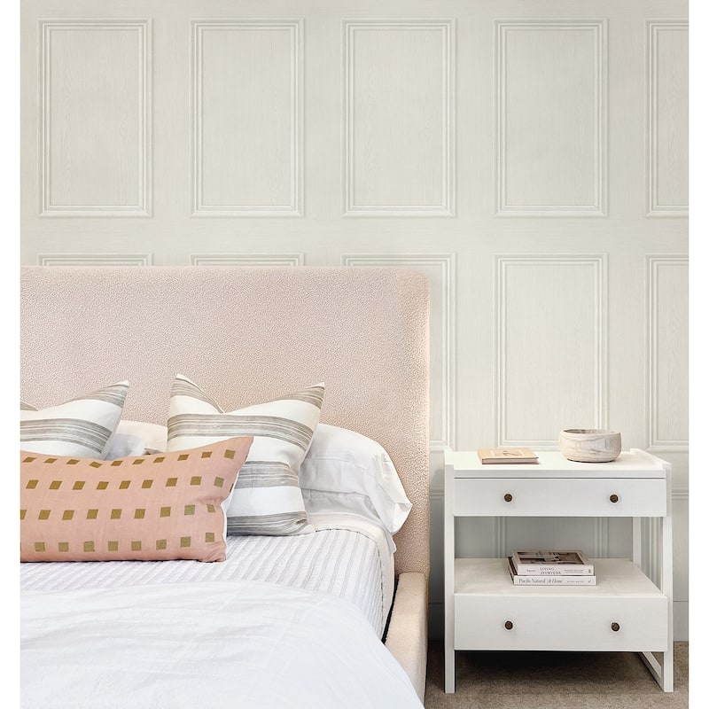 Stacy Garcia Home Faux Wood Panel Peel and Stick Wallpaper