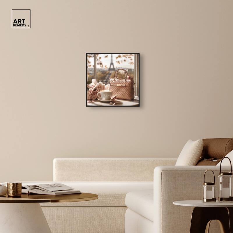 Glam by the Window Paris Canvas by Art Remedy