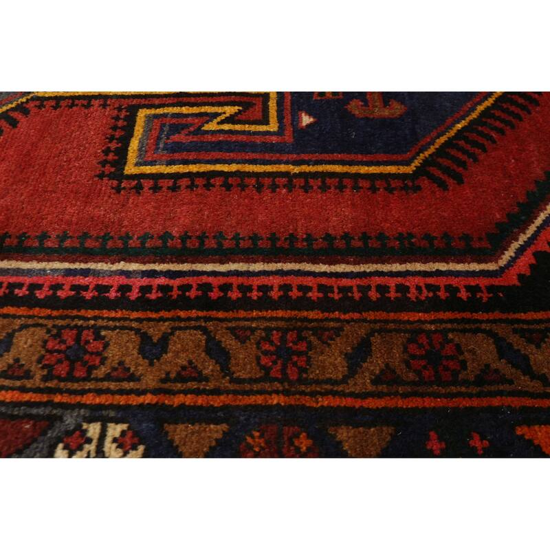 ECARPETGALLERY Hand-knotted Konya Anatolian Red Wool Rug - 4'1 x 8'2