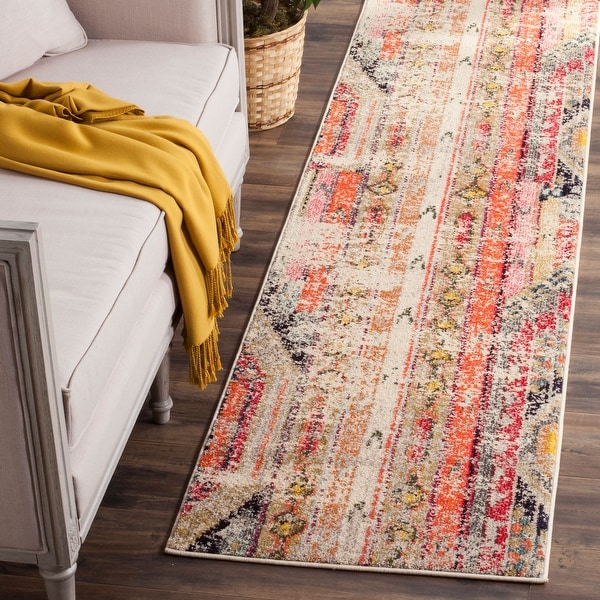 SAFAVIEH Monaco Lumturije Distressed Boho Rug - On Sale - Bed Bath