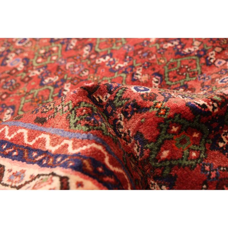 ECARPETGALLERY Hand-knotted Andelz Red Wool Rug - 2'9 x 10'4