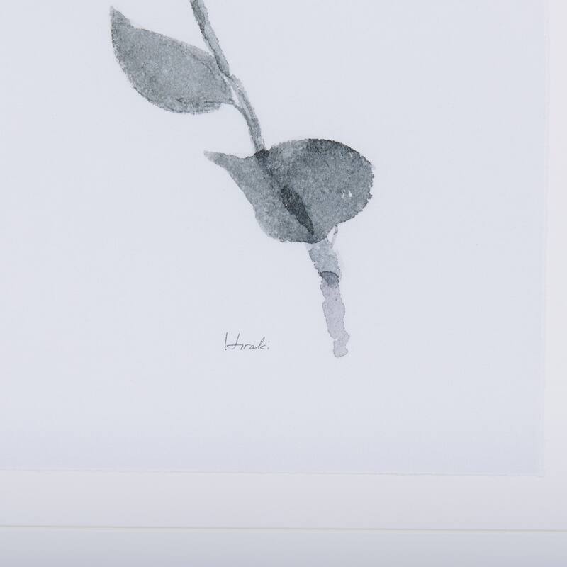 Leaf Shadow III Framed Art Print