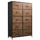 Option Rustic Brown Wood Grain Print