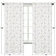 preview thumbnail 5 of 3, Boho Llama 84-inch Window Treatment Curtain Panel Pair - Neutral Beige Taupe Bohemian Southwest Watercolor Mountain Farmhouse