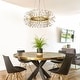 preview thumbnail 25 of 27, Modern Firework Crystal Chandelier for Dining Room and Living Room