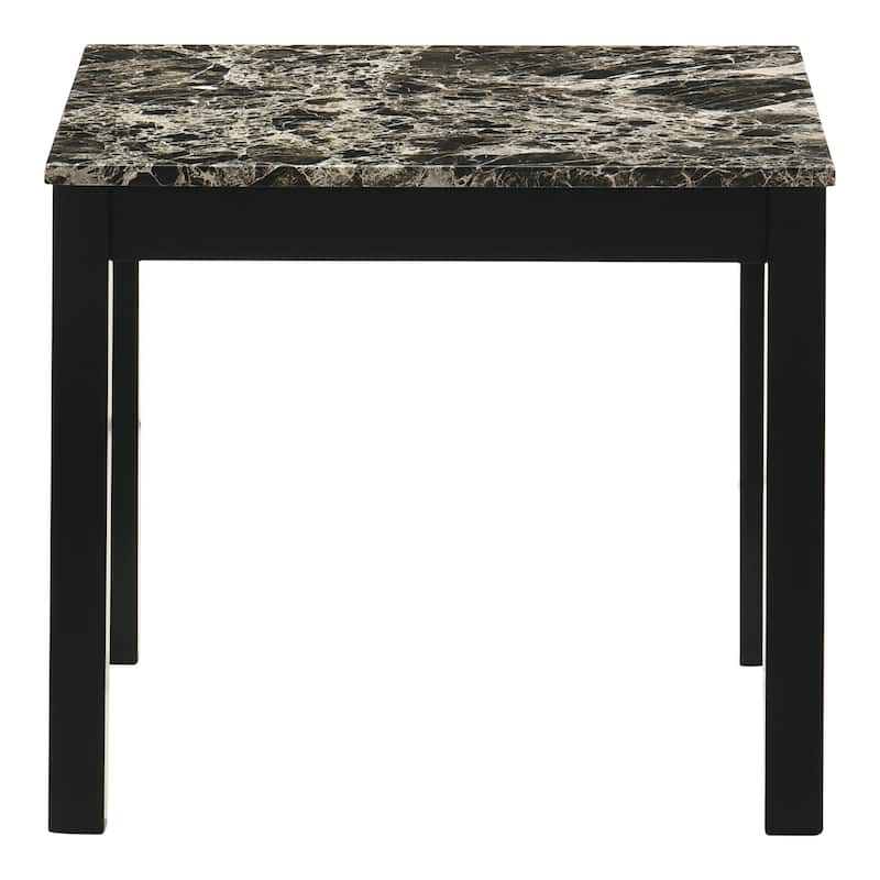 Furniture of America Sonnet Modern 3-Piece Wood Coffee Table Set with 2 End Tables