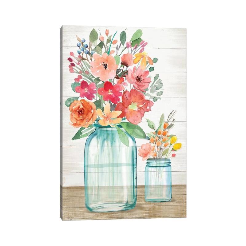 iCanvas "Country Floral Still Life" by Mollie B. Canvas Print