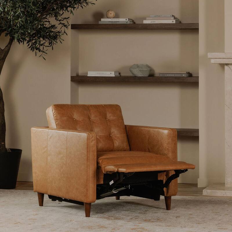 NADAAL STUDIOS Ariadne, Power Motion Recliner Chair - 37.4"W x37.8"D x33.85"H