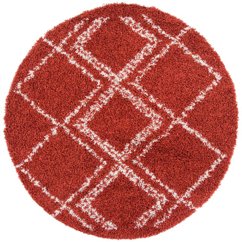 SAFAVIEH Pro Lux Shag Nazmije Moroccan Tassel 2.4-inch Thick