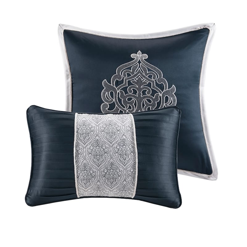 Madison Park Dillon 8 Piece Jacquard Comforter Set