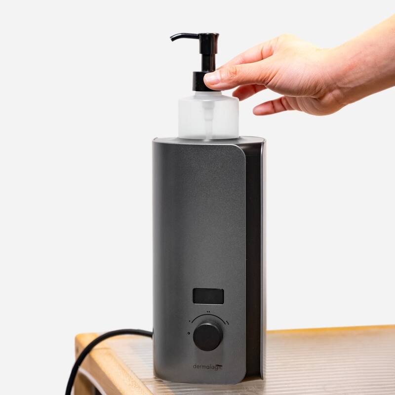 DERMALOGIC Massage Oil Warmer for Professional Spa, Matte Grey - N/A