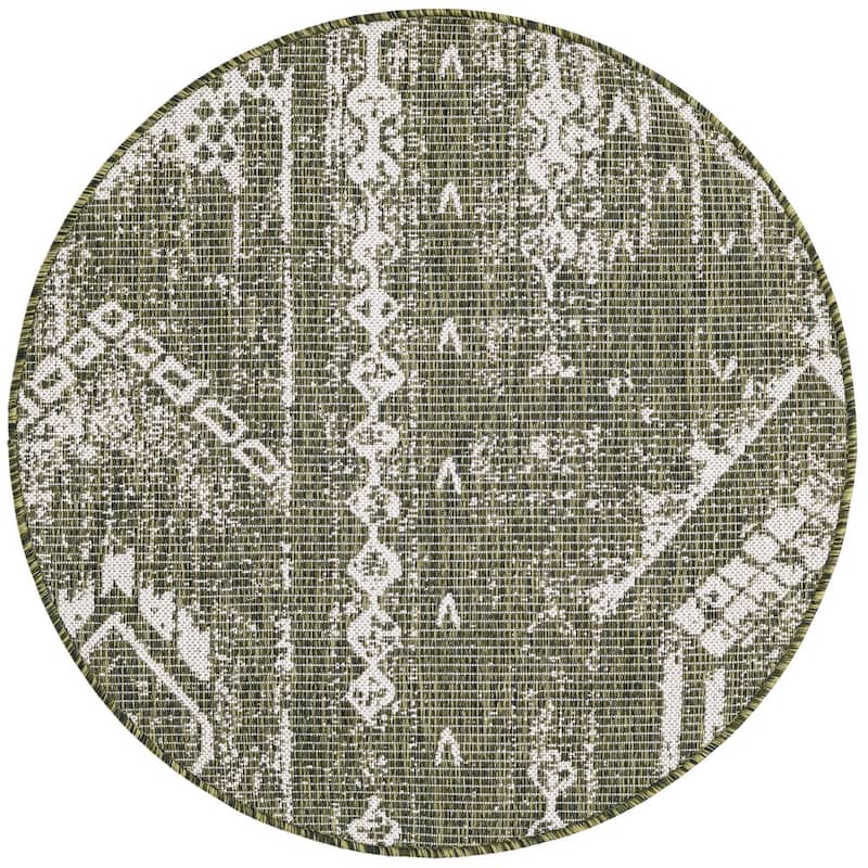 Outdoor Ogooplario Collection Area Rug