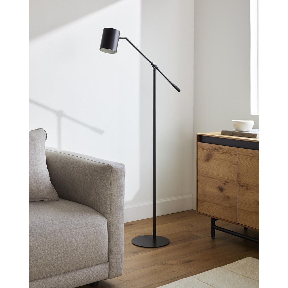 Rustic black floor lamp discount