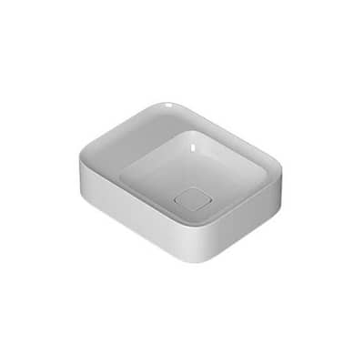 WS Bath Collections Cameo 50.40.00 Cameo 19-11/16" Rectangular Ceramic