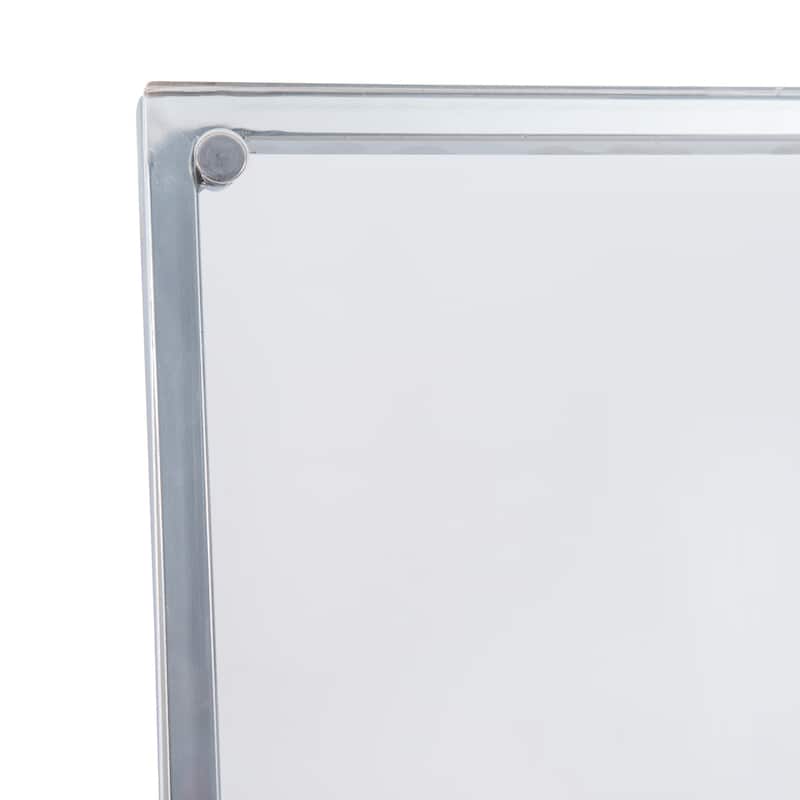 LeisureMod Almeda Lucite Acrylic Clear Dining Side Chair - N/A