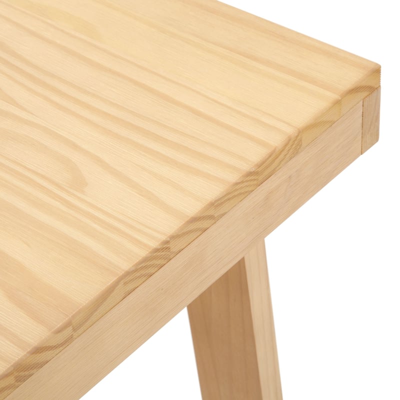 Plank and Beam Classic Rectangular Trestle Leg Coffee Table - 40"
