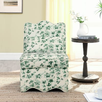 Single dining chair with soft seat cushion and backrest