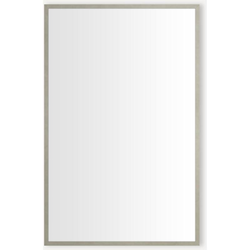 Robern CC2030D4TFTU Craft Series 19-1/4" x 30" Framed Single Door - Brushed Pewter - Pewter Finish