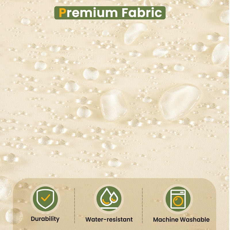 Outdoor Patio Conversation Sofa Set L-shape Sectional Sofa Set with Adjustable Reclining Seats, Coffee Table, Side Table