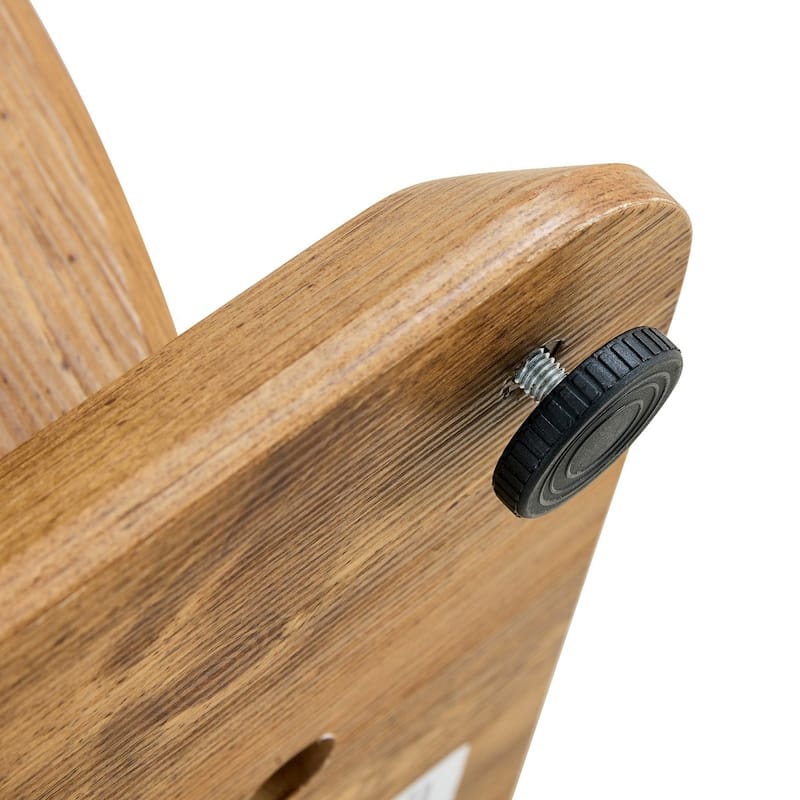 23.6" Modern Minimalist Wood Texture Sticker-Patterned Coffee Table