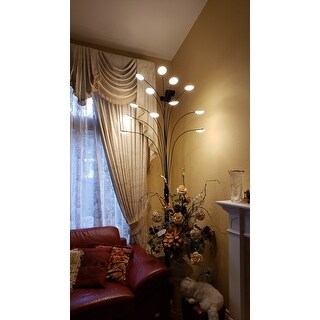 Artiva "Quan Money Tree" 12-Light 48W 84" LED Floor lamp with Dimmer