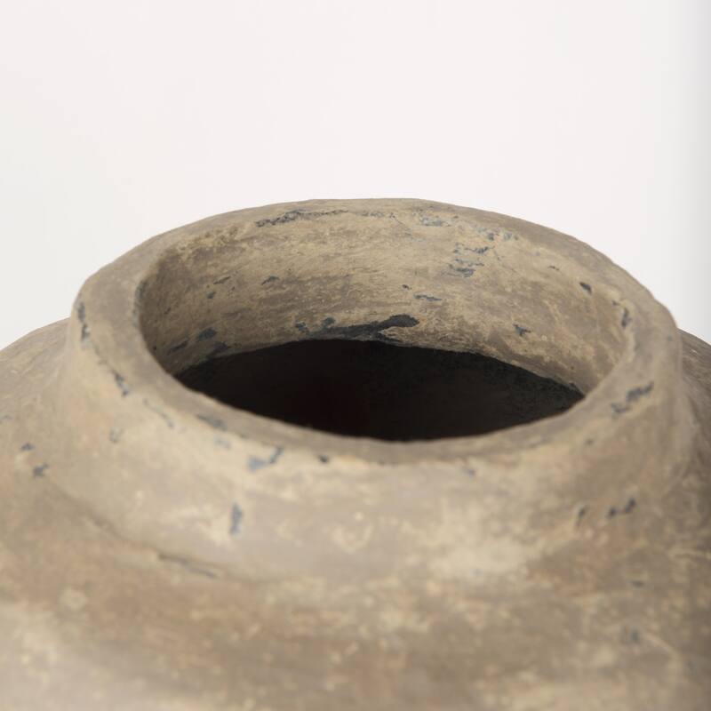 Bala Small Grey Paper Mache Vase