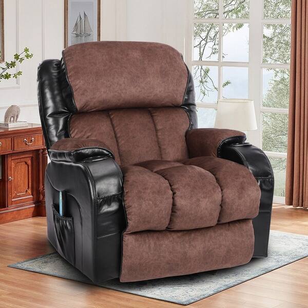 Manuel Rocking Chair Manual Rocking Recliner Chair with Vibration&Heating Function - Bed ...