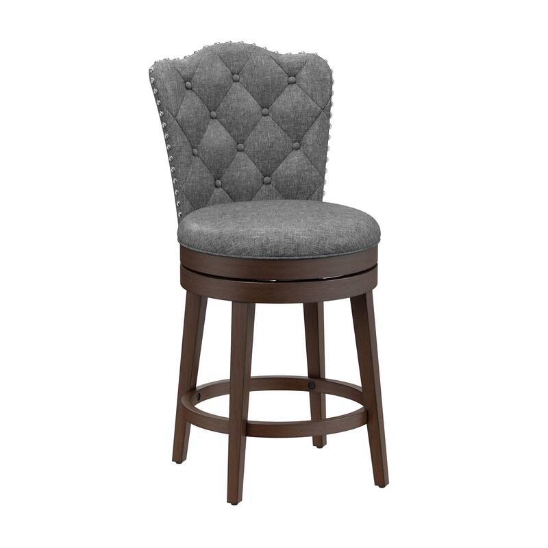 Hillsdale Edenwood Wood Swivel Stool