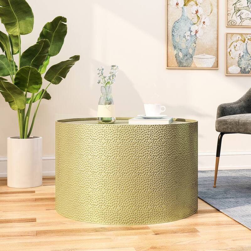 Stylish and Functional Metal Coffee Table for a Modern Home Decor