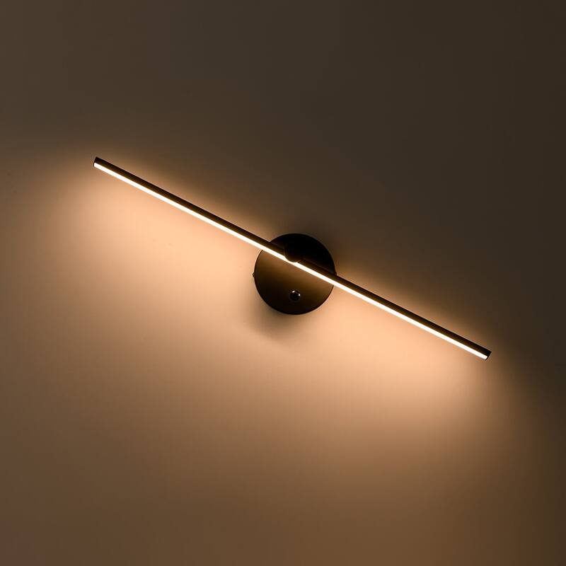 Modern Minimalist Adjustable Linear Dimmable LED Wall Vanity Light