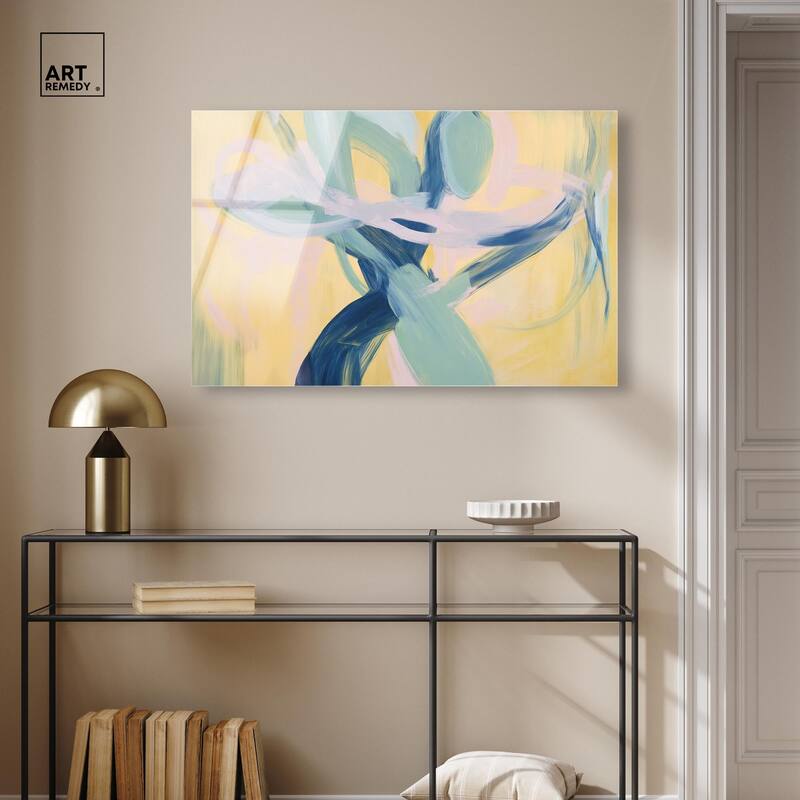 Entangled Embrace II Acrylic by Art Remedy, Ready to Hang