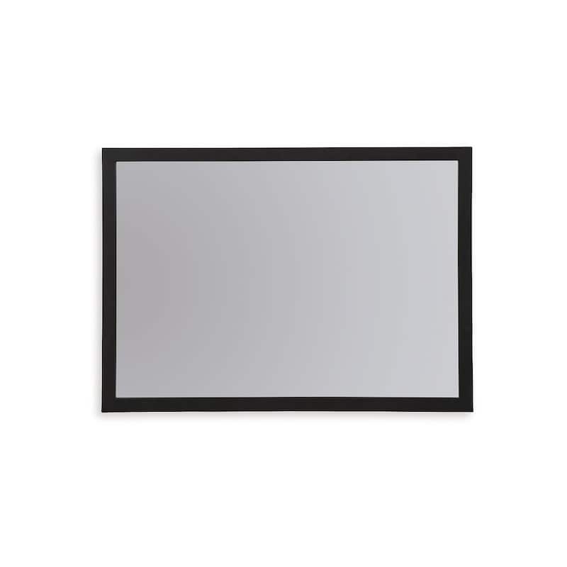 Signature Design by Ashley Danziar Black Bedroom Mirror - 38.86"W x 1.3"D x 27.68"H