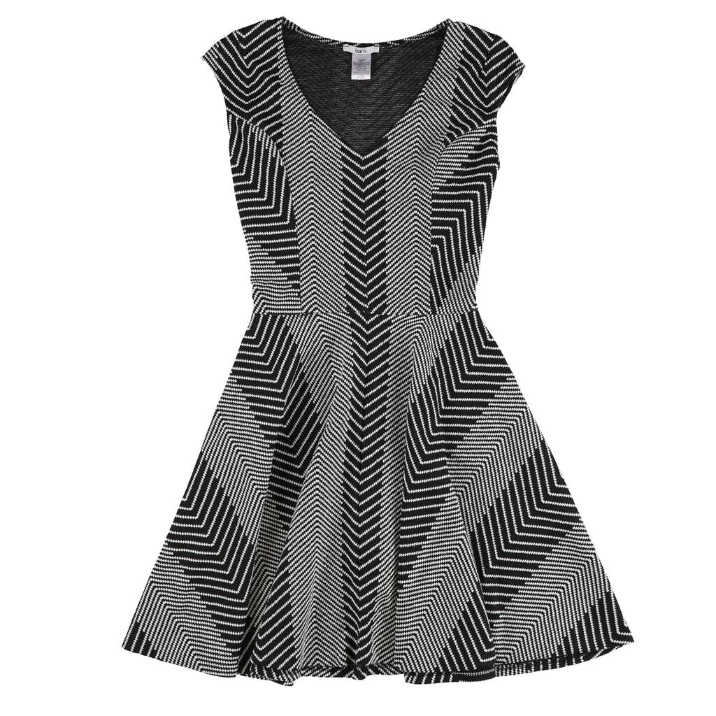 Bar Iii Womens Fit & Flare A-Line Dress